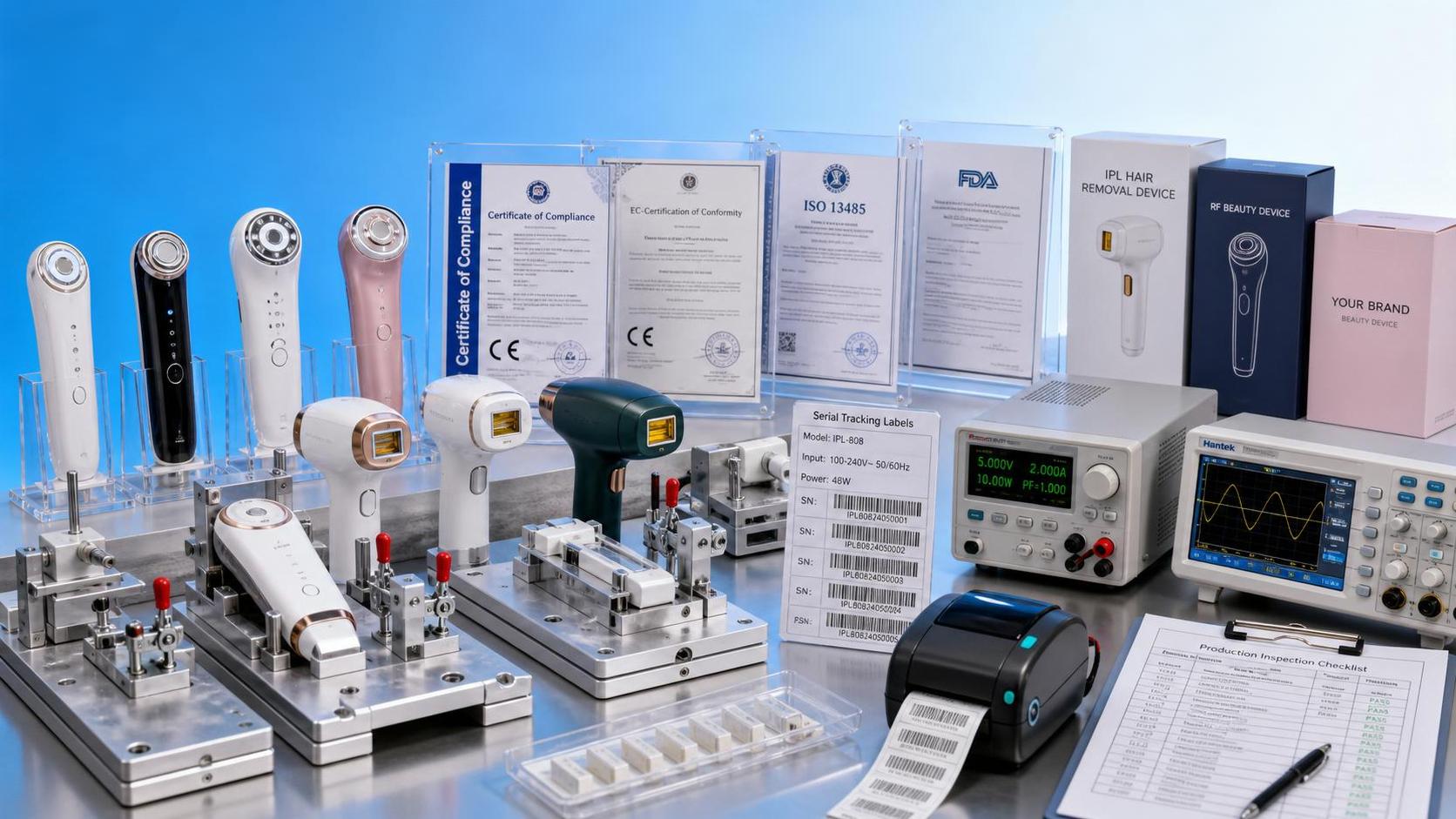 How to Evaluate an Aesthetic Device Manufacturing Factory for OEM and Private Label Projects
