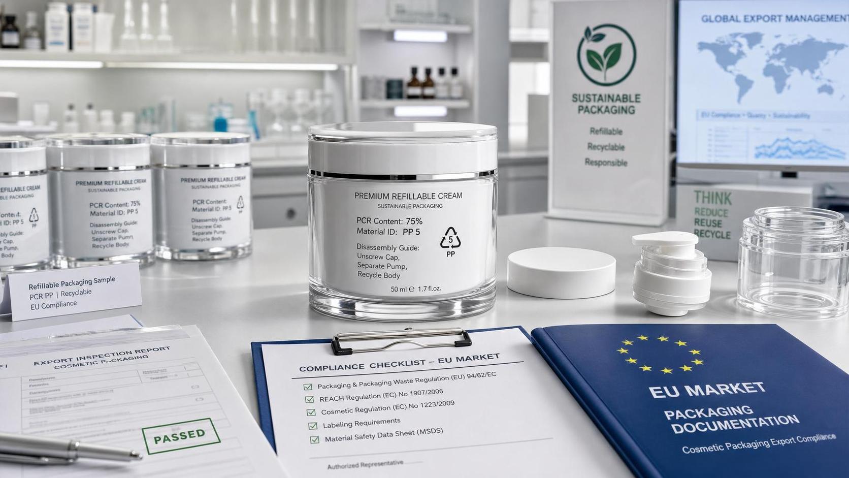 ECHA Opens Consultation on Refillable Cosmetic Jar Labels