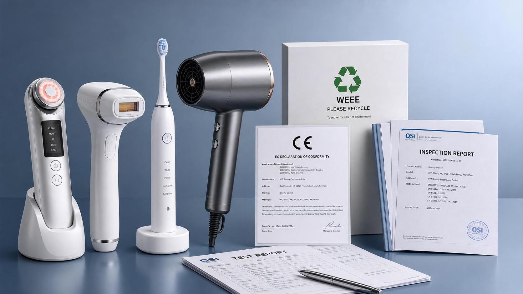 Beauty Device Export Trade Germany: Key Certifications, WEEE Rules, and Import Risks