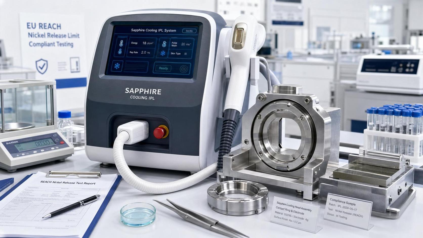 ECHA Sets REACH Nickel Limit for Sapphire Cooling IPL Parts