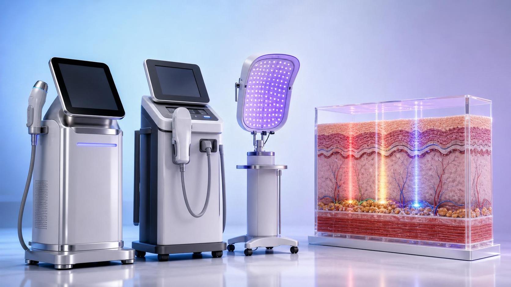 Skin Tightening Technology Explained: RF, HIFU, and LED Differences by Treatment Goal