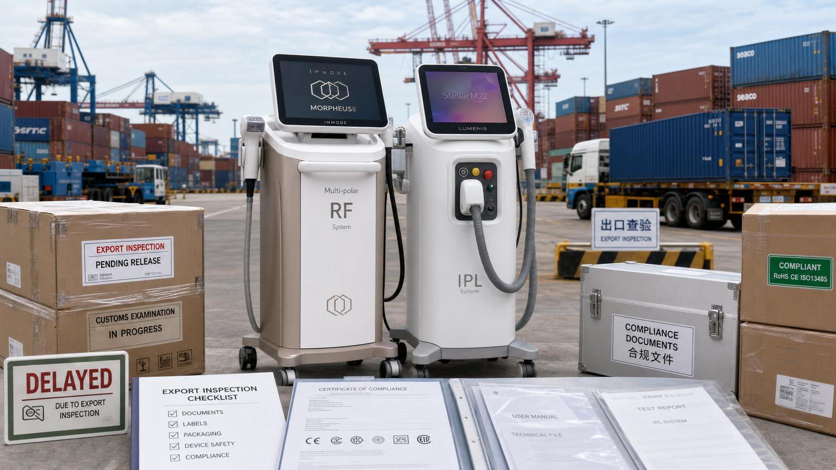 Ningbo Port Delays Beauty Device Exports as RF/IPL Checks Expand