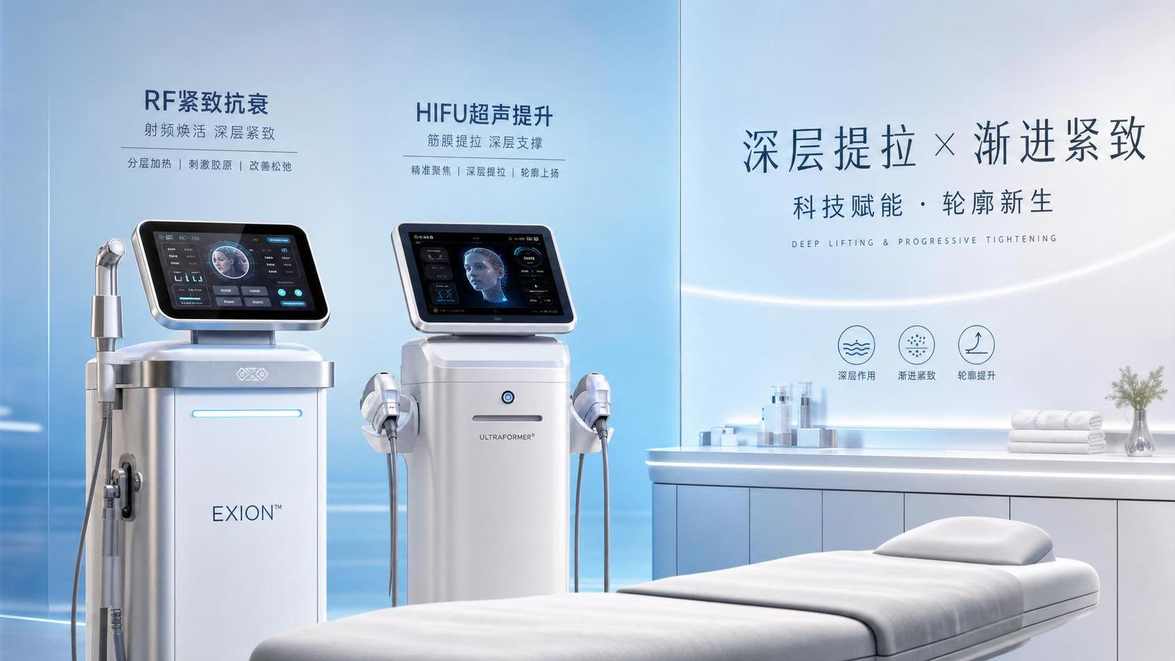 RF Anti-Aging Technology Facial vs HIFU: Which Lifting Option Fits Your Clinic Menu?