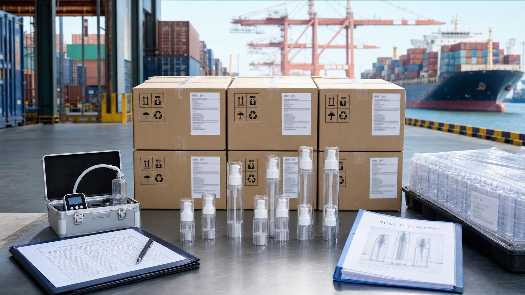 Ningbo Port Extends Airless Pump Bottle Export Checks to Five Days