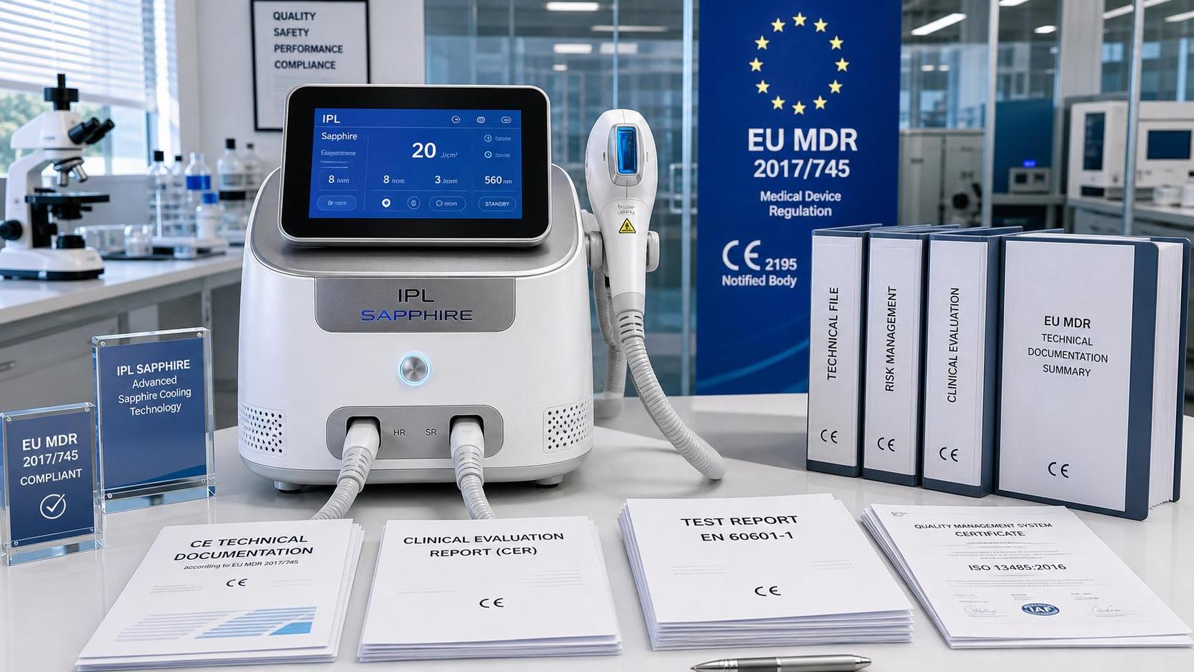 EU MDR Tightens CER Rules for Sapphire Cooling IPL Devices
