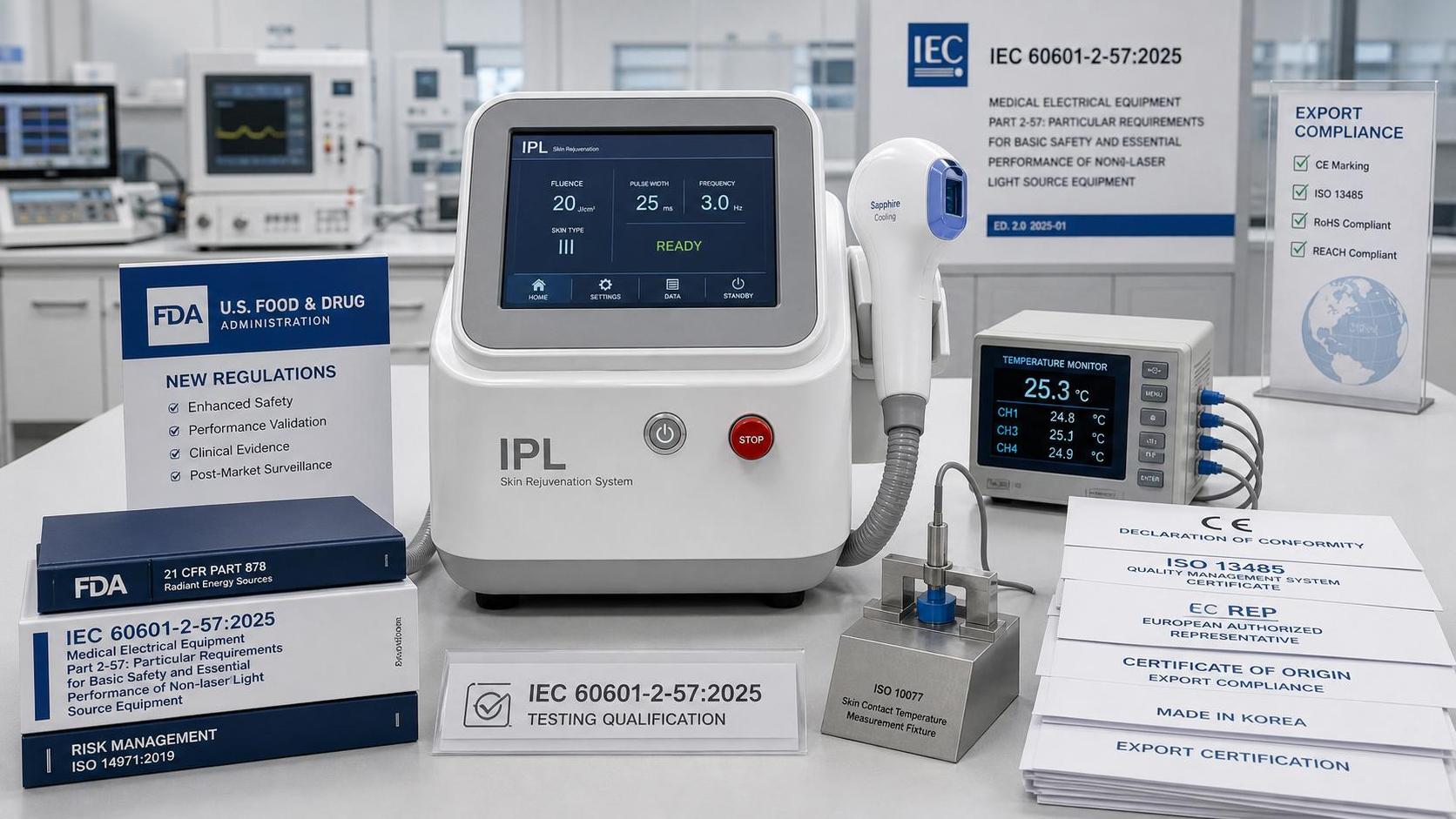 FDA Sets New Test Gate for Sapphire-Cooled IPL Exports
