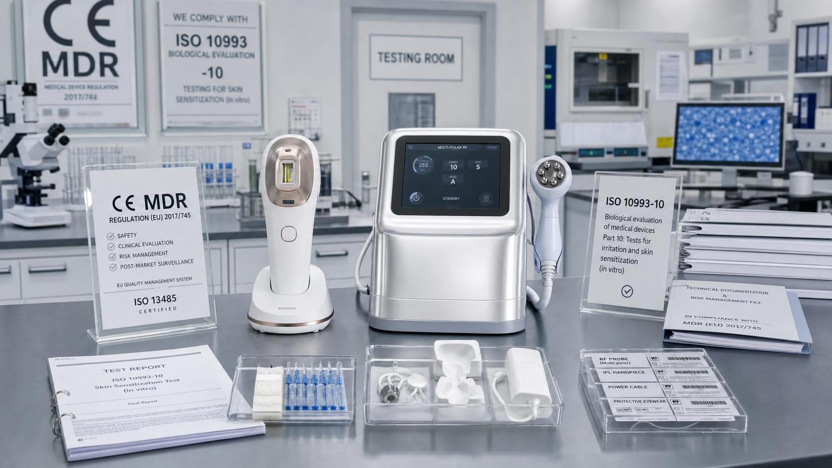 EU CE MDR Update Adds Photosensitivity Tests for IPL and RF Devices