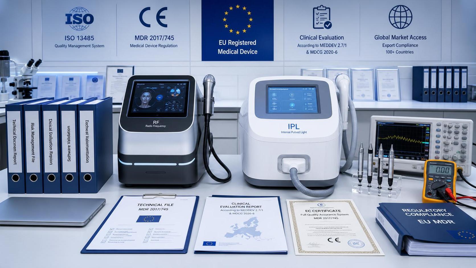 EU MDR Tightens CE Filing for Aesthetic RF and IPL Devices