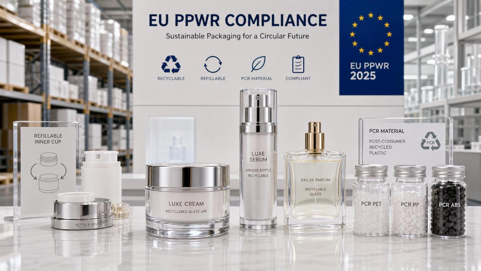EU PPWR Takes Effect for Beauty Packaging