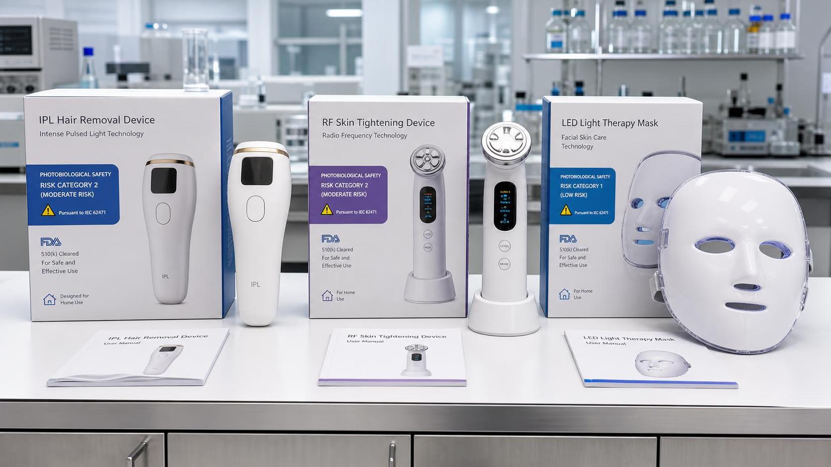 FDA Updates Home Beauty Device Safety Guidance, Requiring Photobiological Risk Labels for IPL, RF and LED Devices