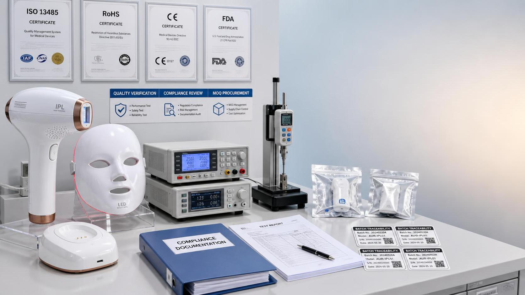 Beauty Device Sourcing: How to Vet Manufacturers for Quality, Compliance, and MOQ