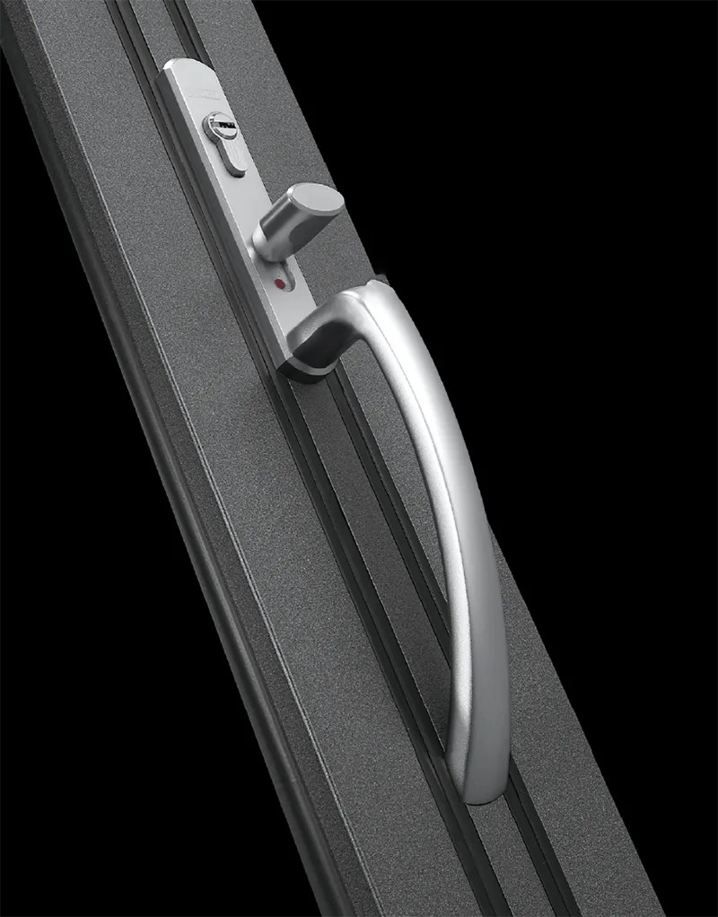 1-534223 Aluminum Alloy Glass Folding Door