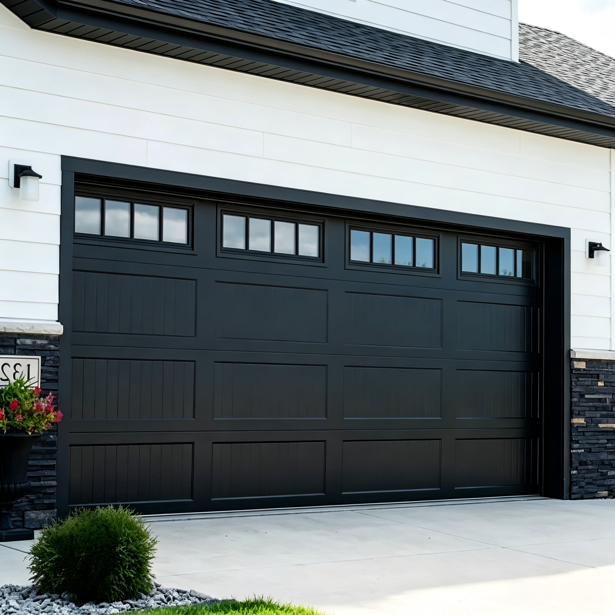 Best Selling Custom Doors Waterproof Soundproof Roll-up Door Aluminum Garage Door