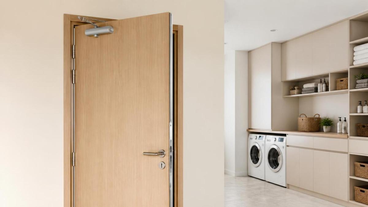 Spring Doors Explained: When Self-Closing Mechanisms Improve Home Safety