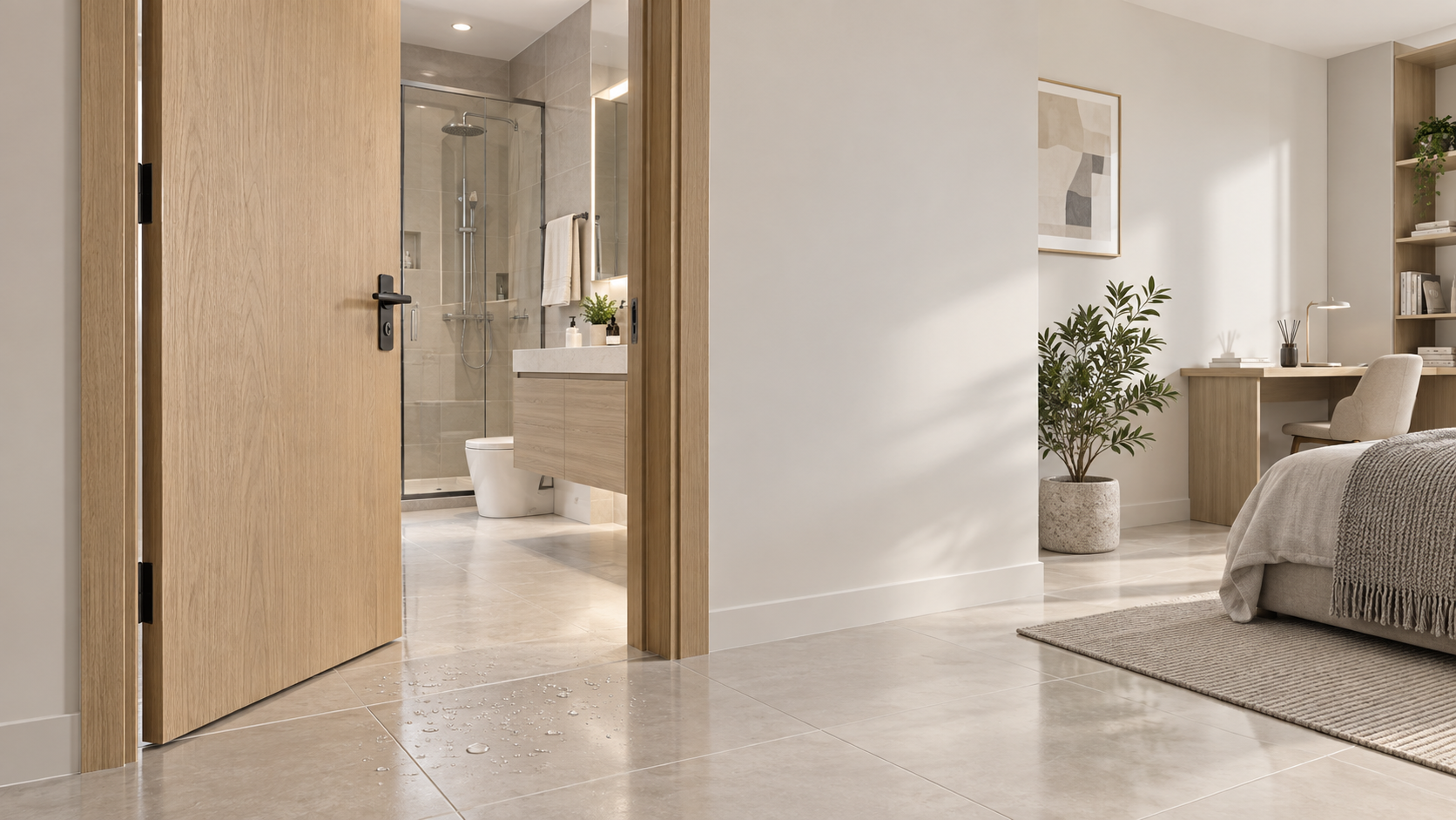 How Waterproof WPC Doors Reduce Replacement Risk in Single-Room Rental Units