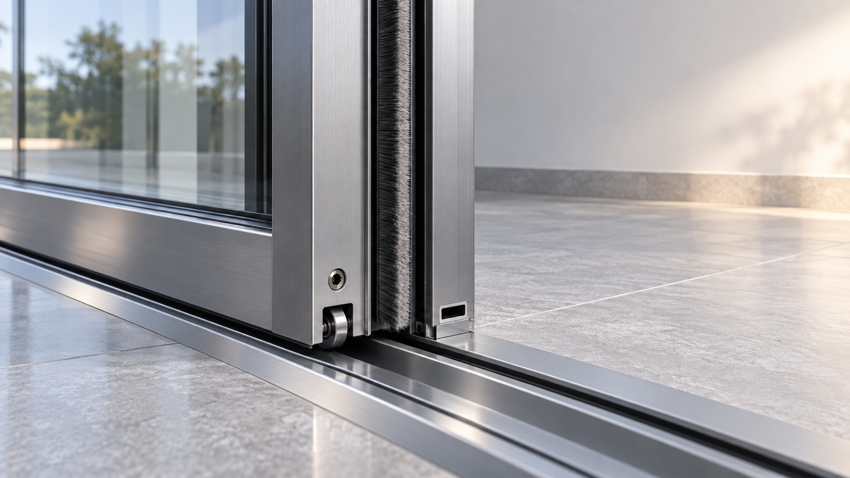 How to stop aluminum sliding doors from rattling in the wind