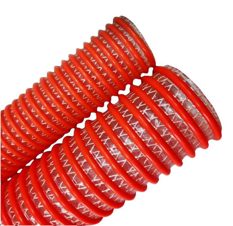4 Inch High Quality Thickened Wear-resistant Industrial Pvc Spiral Plastic Reinforced Oil-resistant Hose