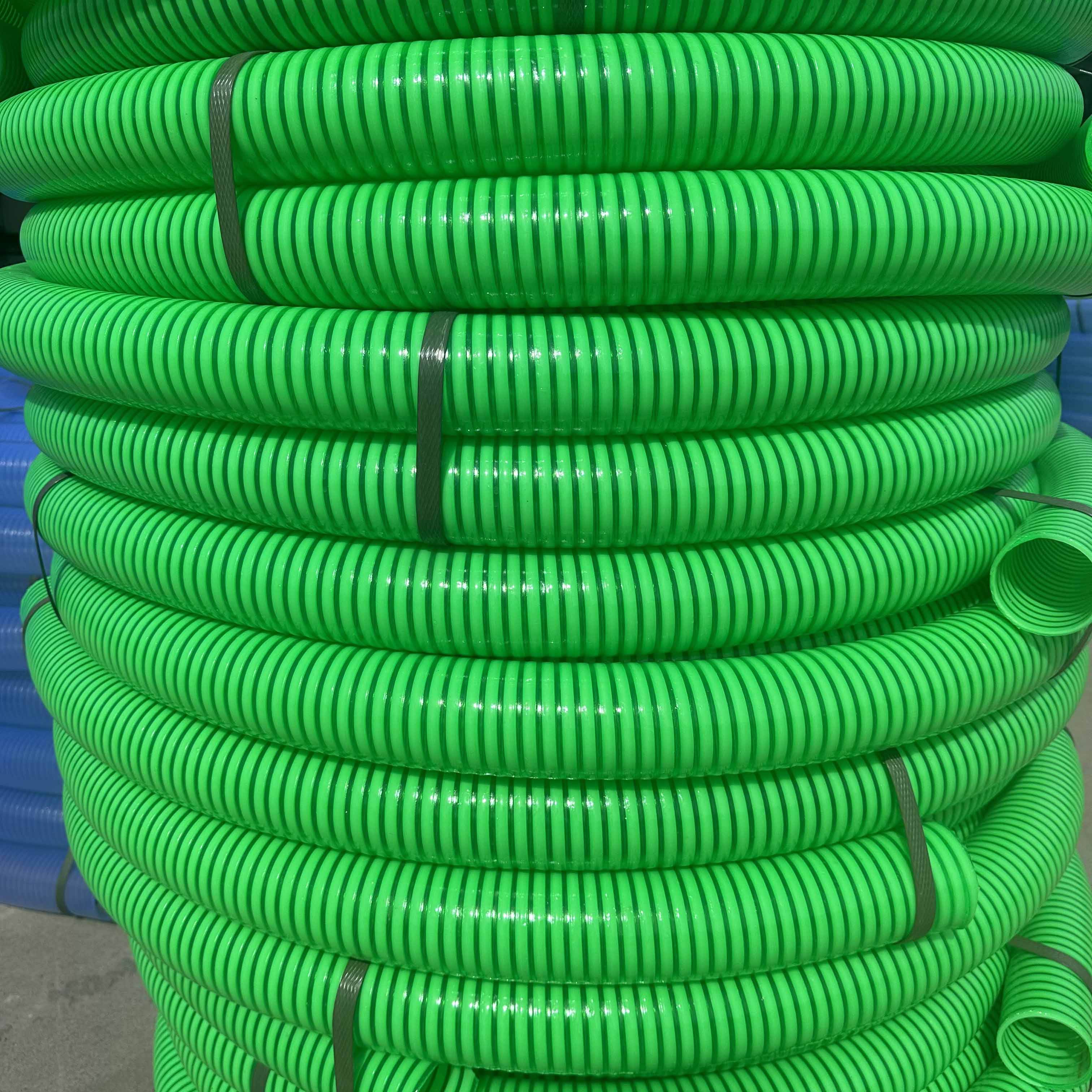 Spiral PVC Suction Hose for Screw Pump Discharge Grit