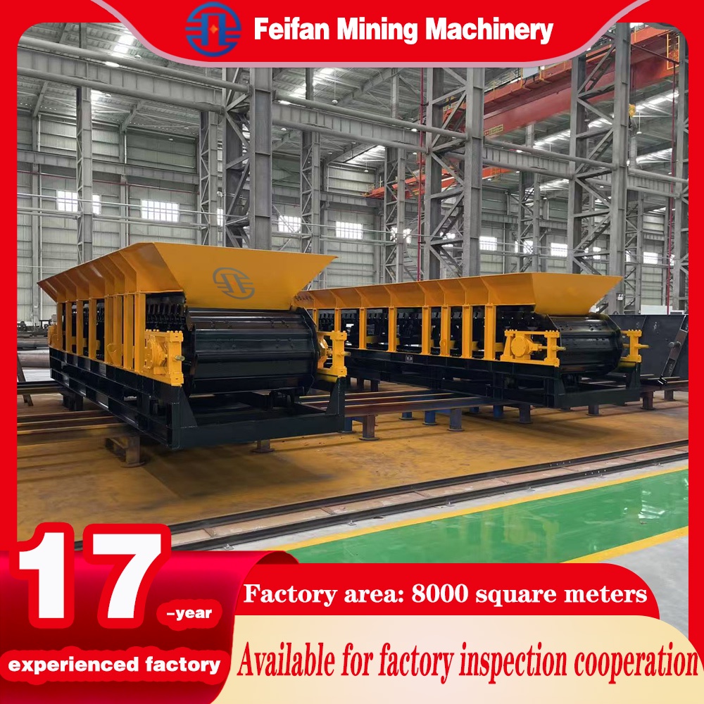FEIFAN Low Failure Rate TDG-10 Apron Feeder With Heat Resistant Components For Long Time Running In Open Air Quarry Environments Apron Feeder