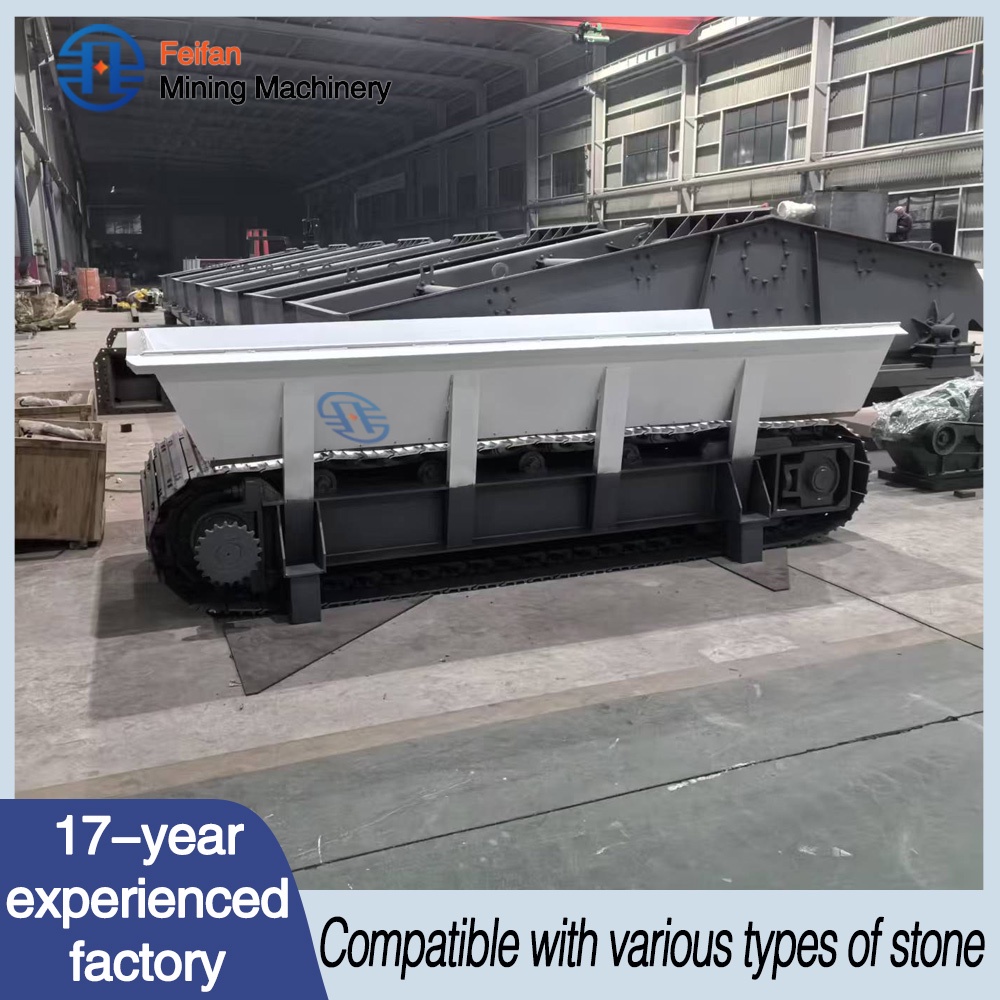 OEM ISO9001 Approved Chain Plate Conveying Machine With Large Handling Volume For River Pebble And Limestone Material Feeding Machine