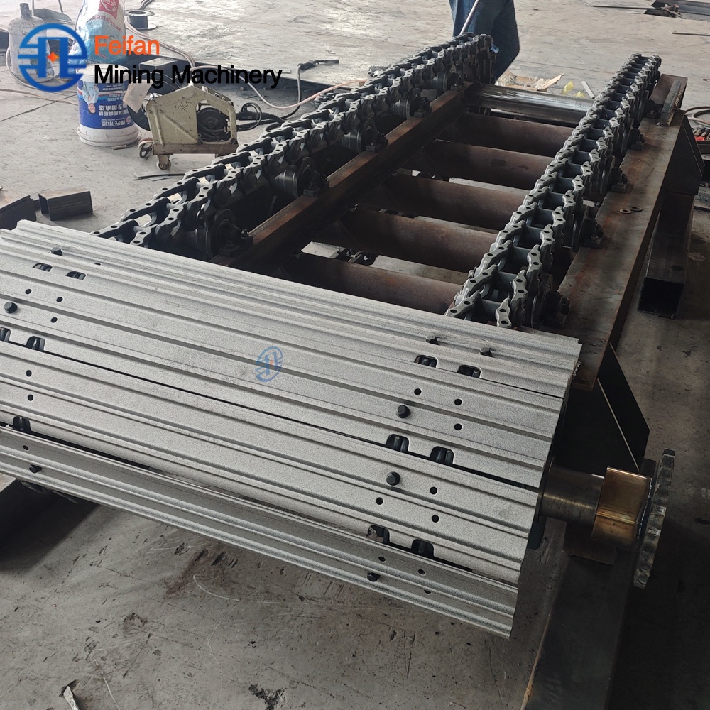 FEIFAN Large Tonnage Feeding TDG-10 Apron Feeder With Stable Chain Operation For Full Scale Mine And Large Capacity Crushing Lines Apron Feeder