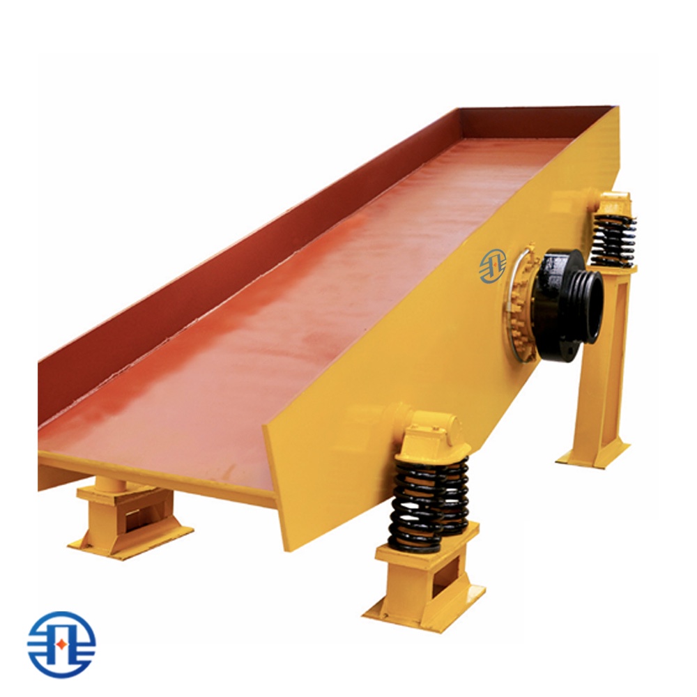 OEM ISO9001 Approved Electromagnetic Vibrating Machine With Large Feeding Capacity For Mineral Ore And Quartz Sand Handling Machine
