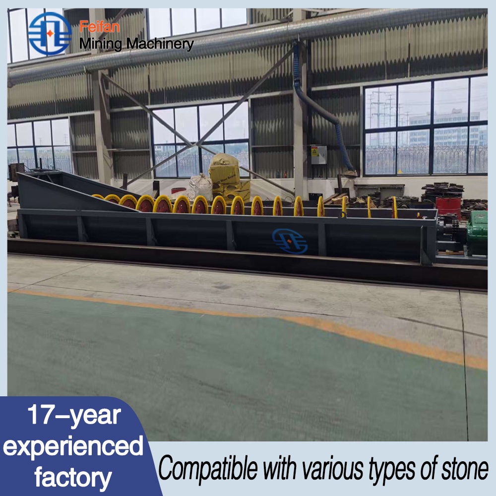 FEIFAN FG10 Compact Structure Washing Equipment for Concrete Batching Sand with High Cleaning Efficiency Spiral Sand Washer