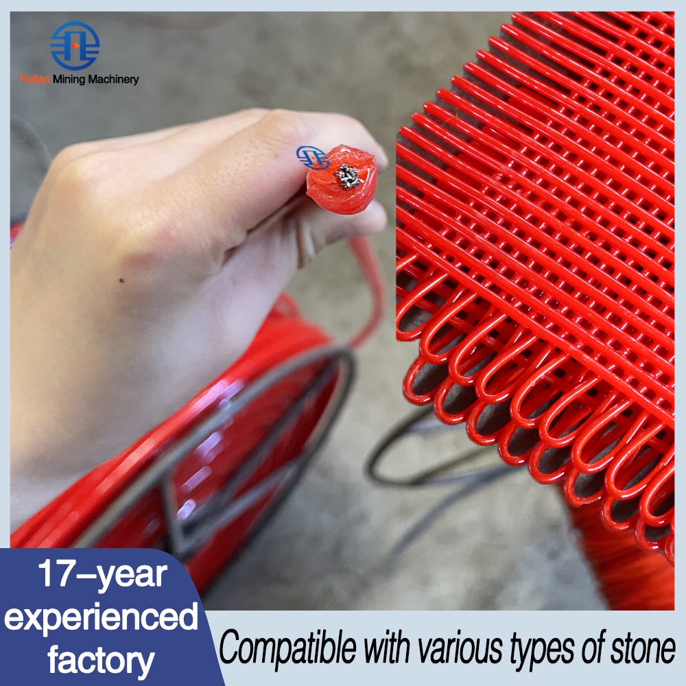 FEIFAN OEM High Tensile Crimped Steel Wire Mesh 65 Manganese Crusher Mine Coal Vibrating Screen mesh