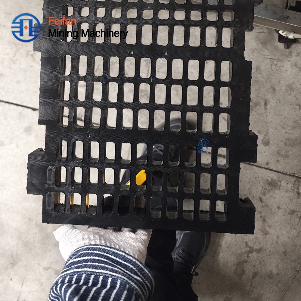 locking screen beams tightly using sturdy steel cord reinforced structure peripheral wrapping craft Rubber Screen Mesh