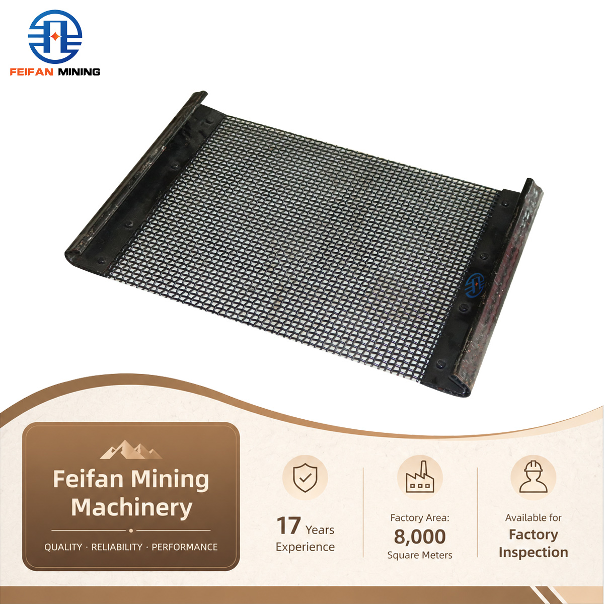 OEM 65mn crimped woven wire mesh for mining sieving crusher screen mesh vibrating screen mesh