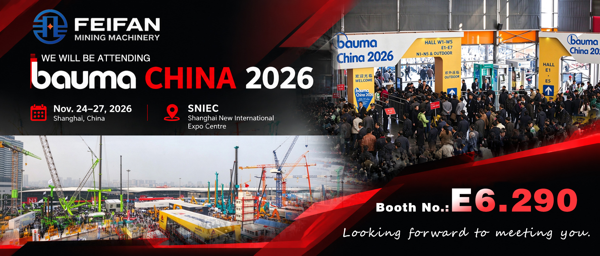 Feifan exposera à Bauma China 2026