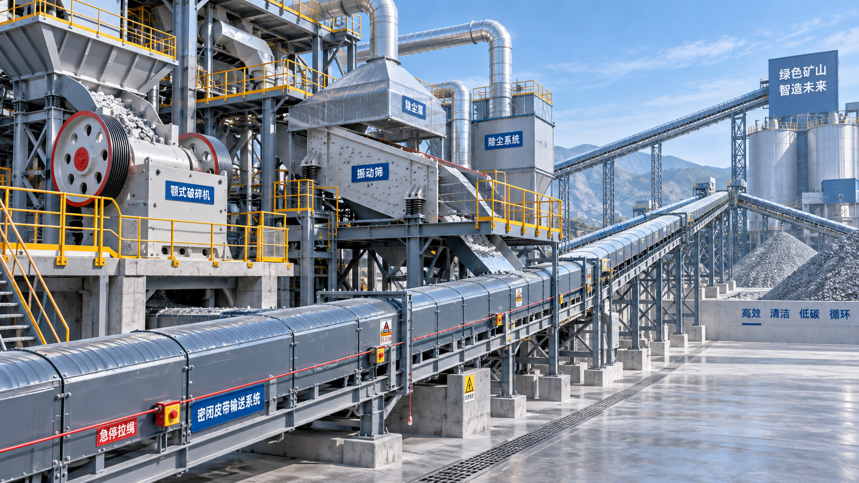 Key Safety and Dust-Control Requirements for Complete Crushing Plant Design