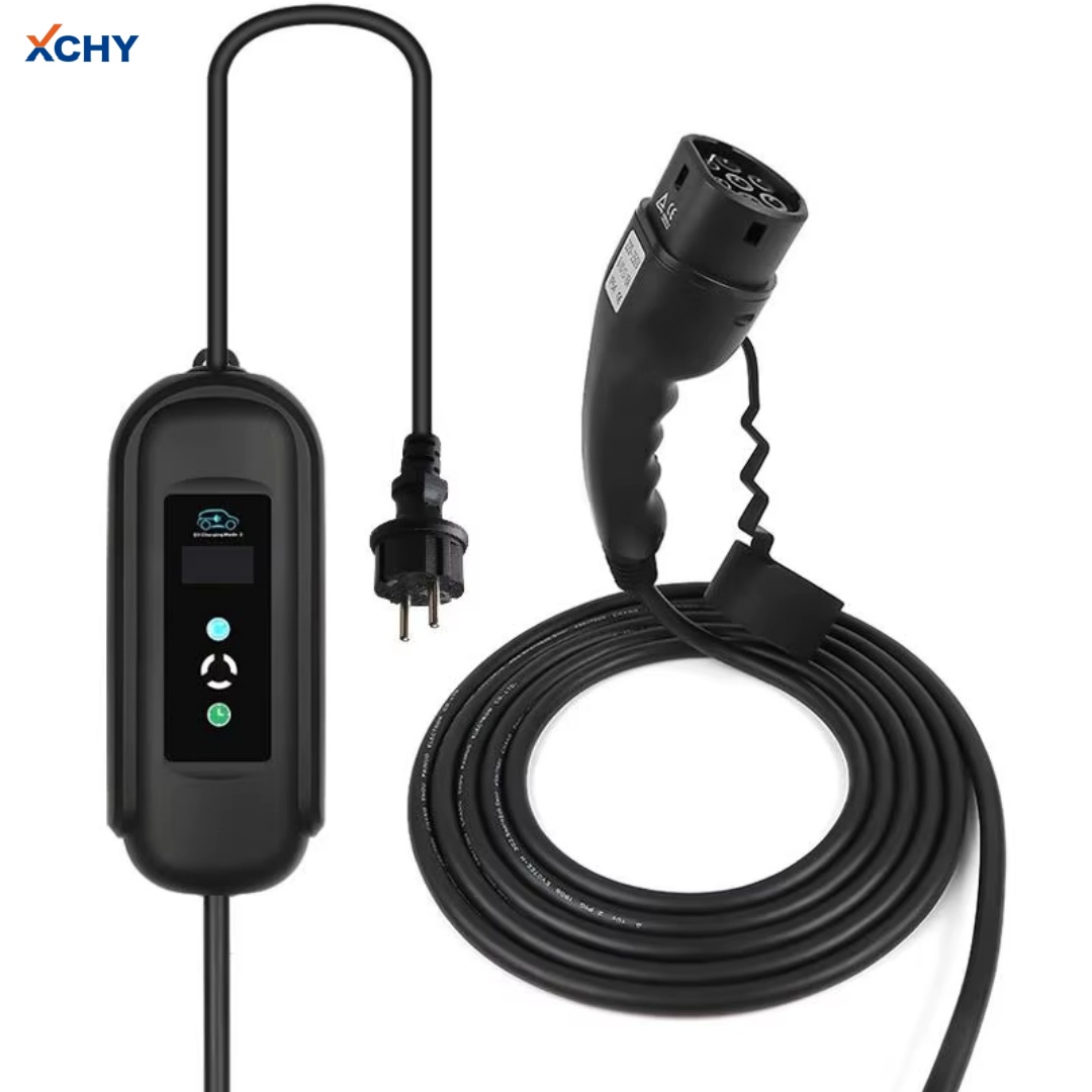 كابل مركبة الطاقة الطراز 2, موصل Workersbee بالجملة, شحن Ev 32A, 1-phase 250V 7.2kW كومة شحن