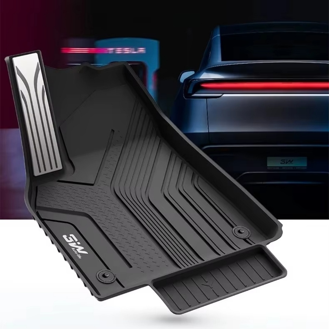 Alfombrillas de coche al por mayor, alfombrillas de coche de TPE de alta gama, impermeables y resistentes al desgaste, disponibles juegos completos de alfombrillas de coche personalizables.
