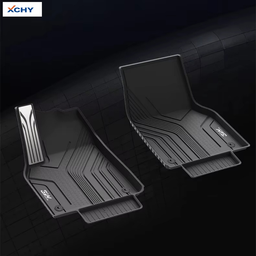 Alfombrillas de piso impermeables de TPE 3D de ajuste personalizado 3W para coche (4 piezas, 2.5mm de grosor) - Protege el interior del coche