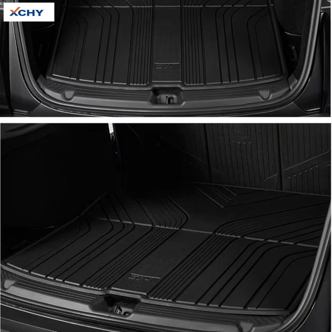 Alfombrillas de piso impermeables de TPE 3D de ajuste personalizado 3W para coche (4 piezas, 2.5mm de grosor) - Protege el interior del coche