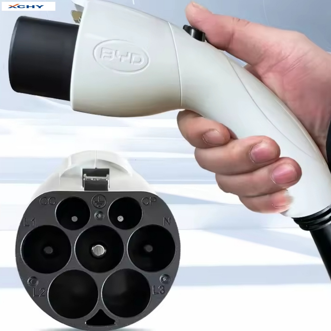 Cargador original para vehículo eléctrico BYD de 7KW, nuevo cargador doméstico para vehículo eléctrico, con accesorio lector de tarjetas con interfaz CCS.