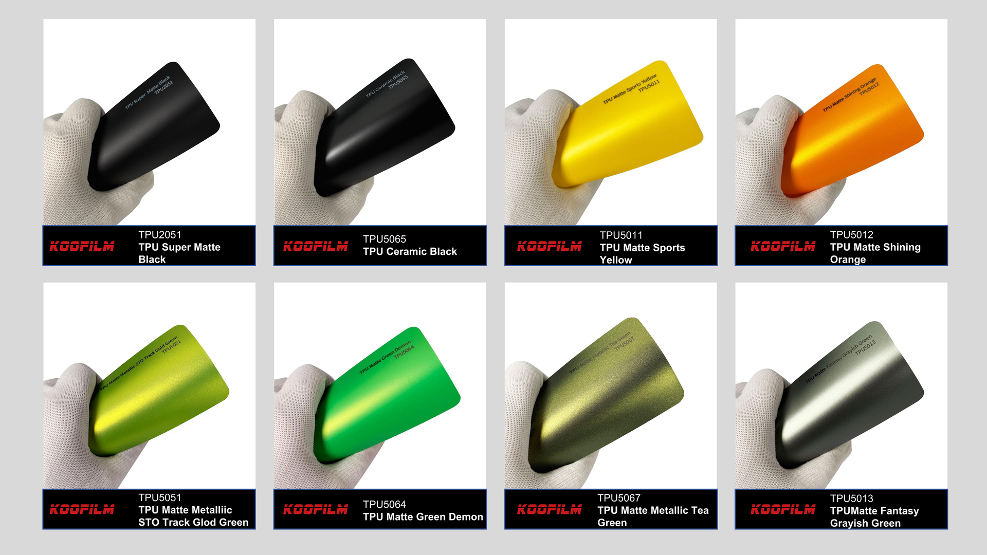 Película de protección de pintura de color