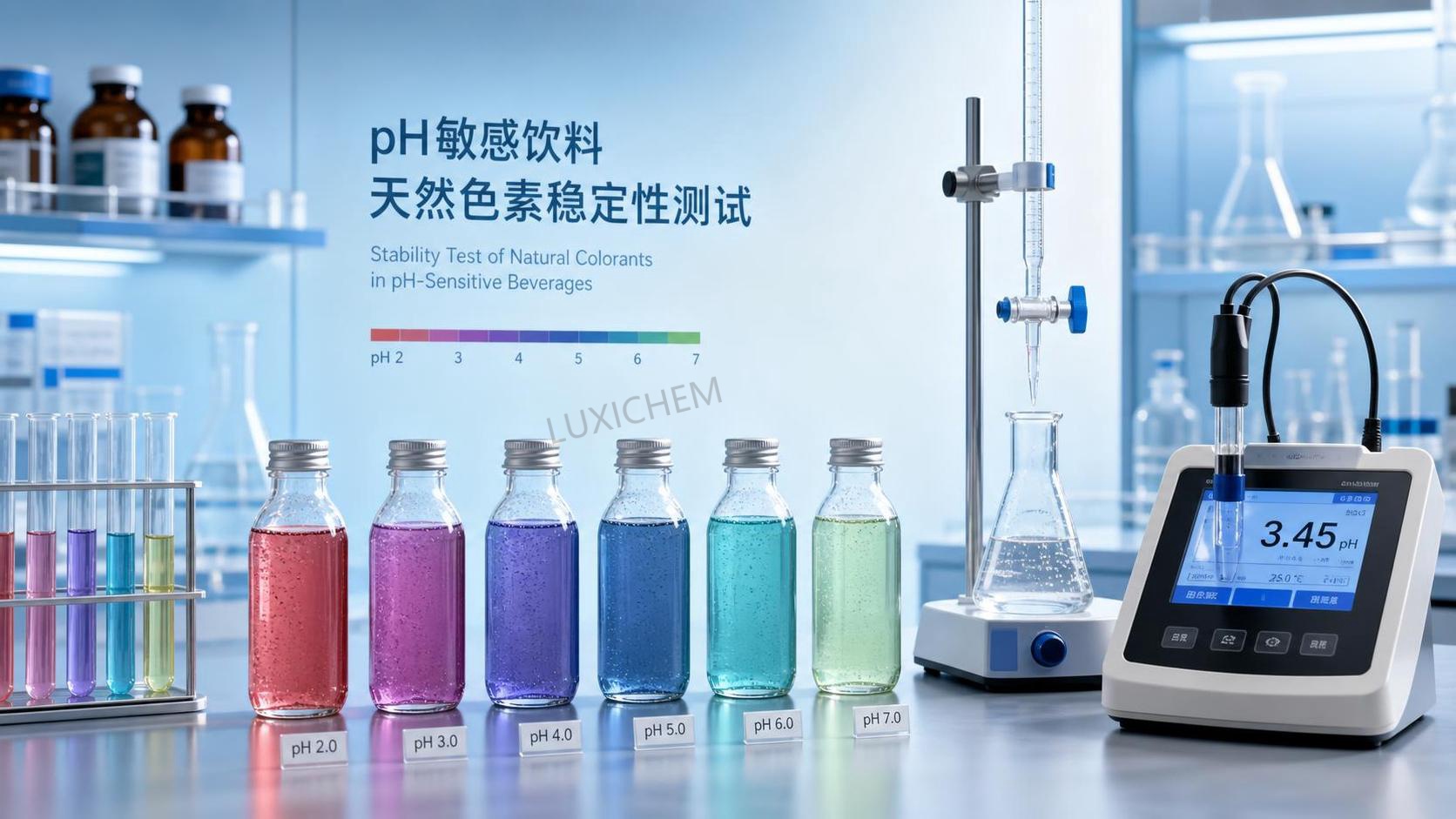 Comment choisir des pigments naturels pour les applications dans les boissons sensibles au pH