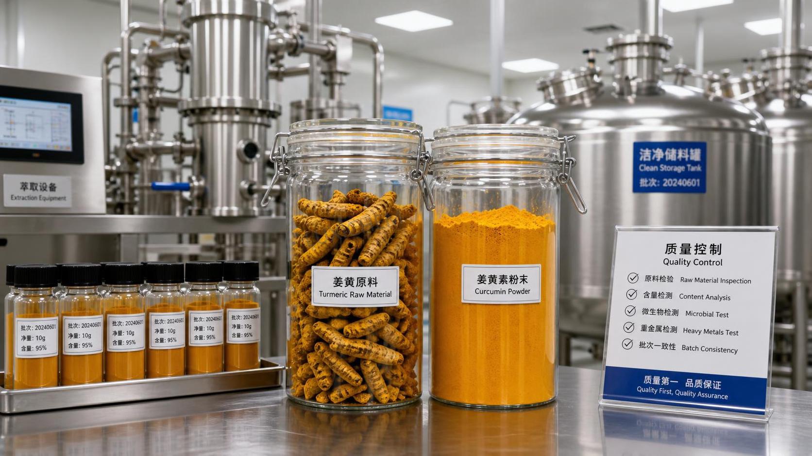 Tendances de l’approvisionnement en curcumine : ce que les fabricants doivent surveiller avant le passage à l’échelle