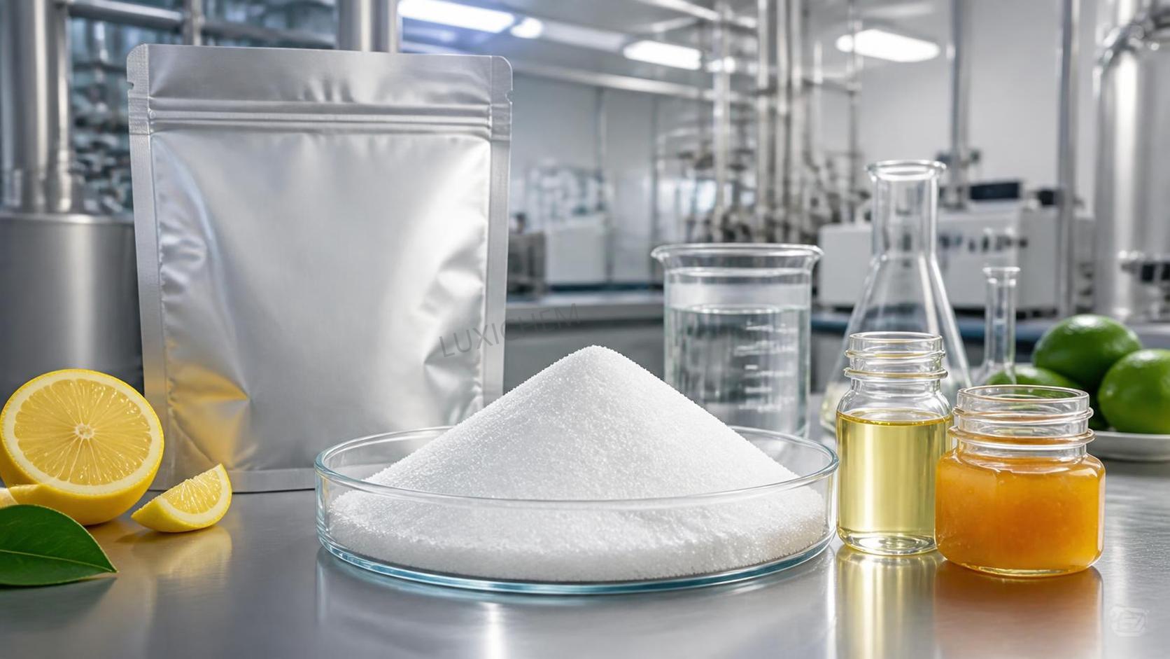 Ácido cítrico E330 explicado: por qué es importante en el etiquetado de alimentos y el control de la formulación