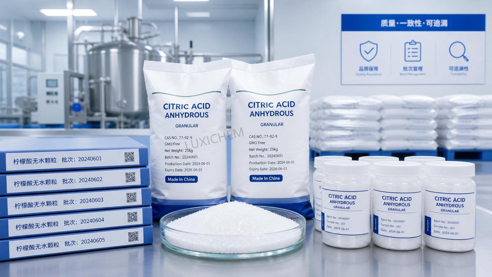 ¿Qué hace que los fabricantes de ácido cítrico anhidro sean fiables a largo plazo? ¿Qué hace que los fabricantes de ácido cítrico anhidro sean fiables a largo plazo?