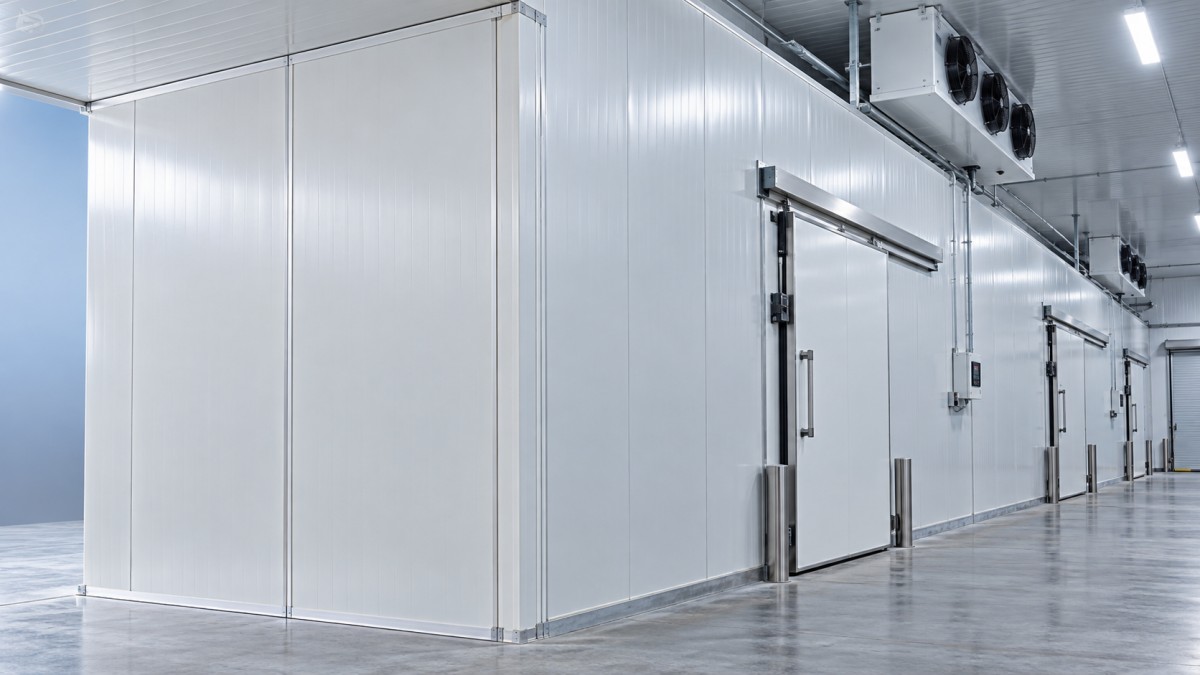 How to choose cold room panel size for the required wall height