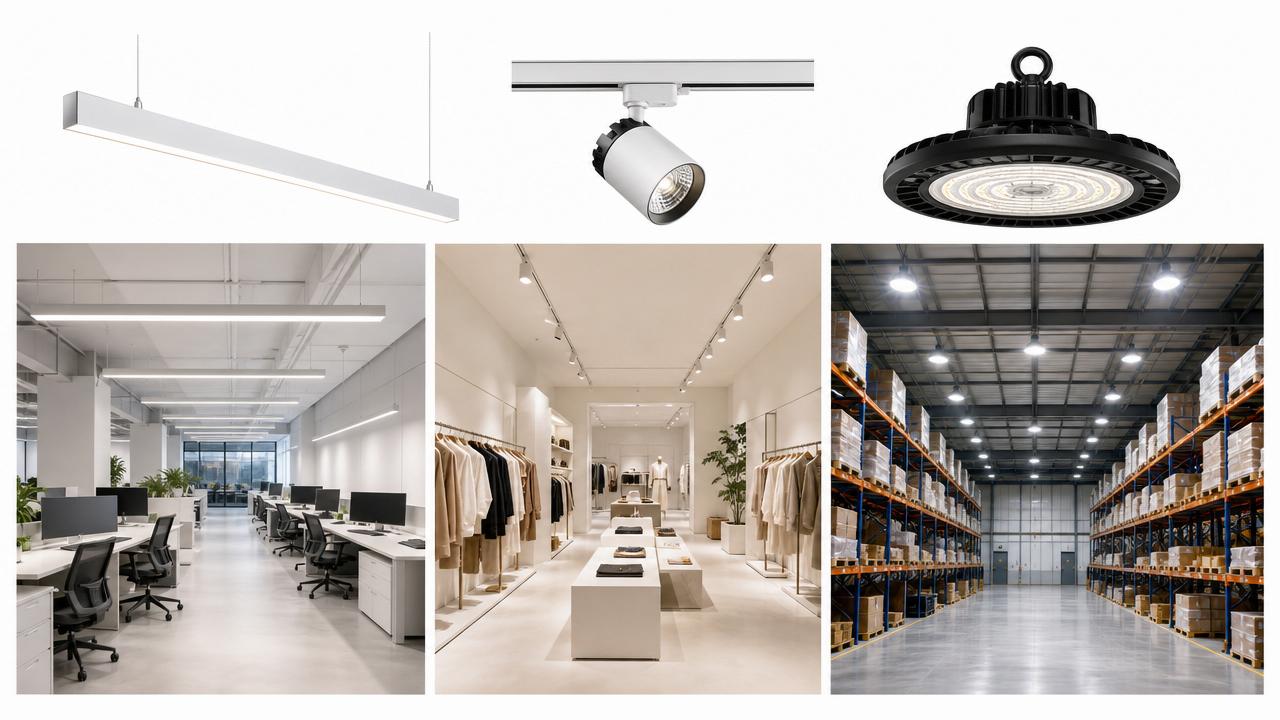 How commercial LED lighting affects comfort and power bills