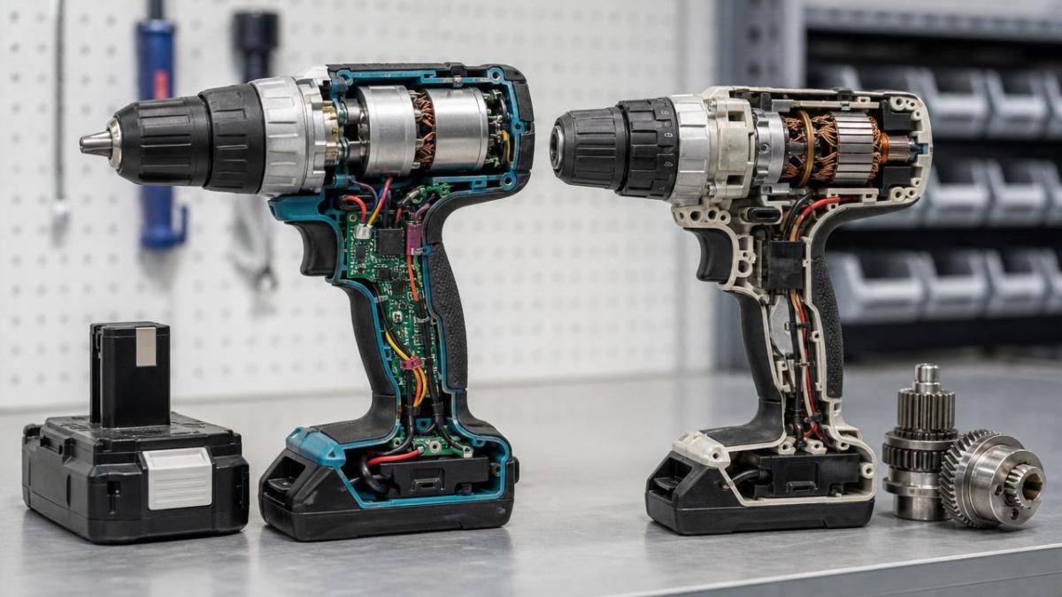BLDC Motors vs Brushed Motors in Li-ion Power Tools