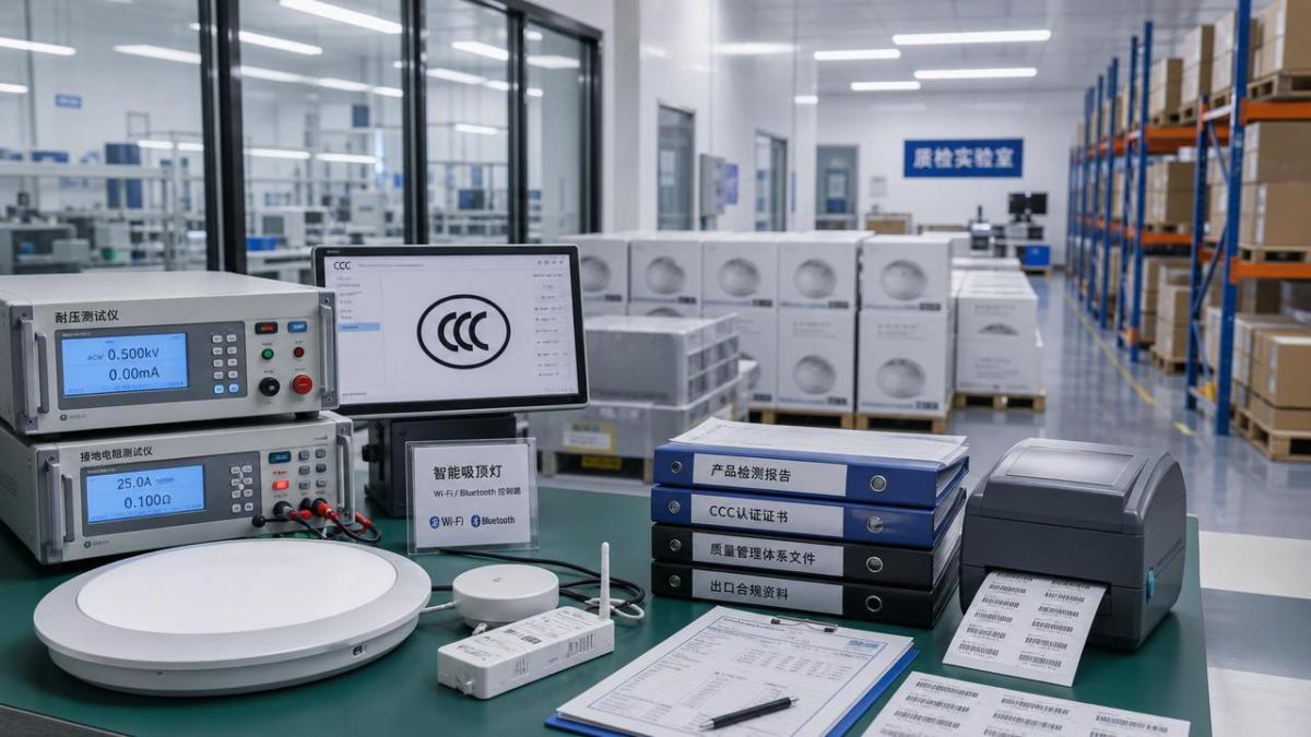 Smart Lighting Exports Face CCC Rule From June 1