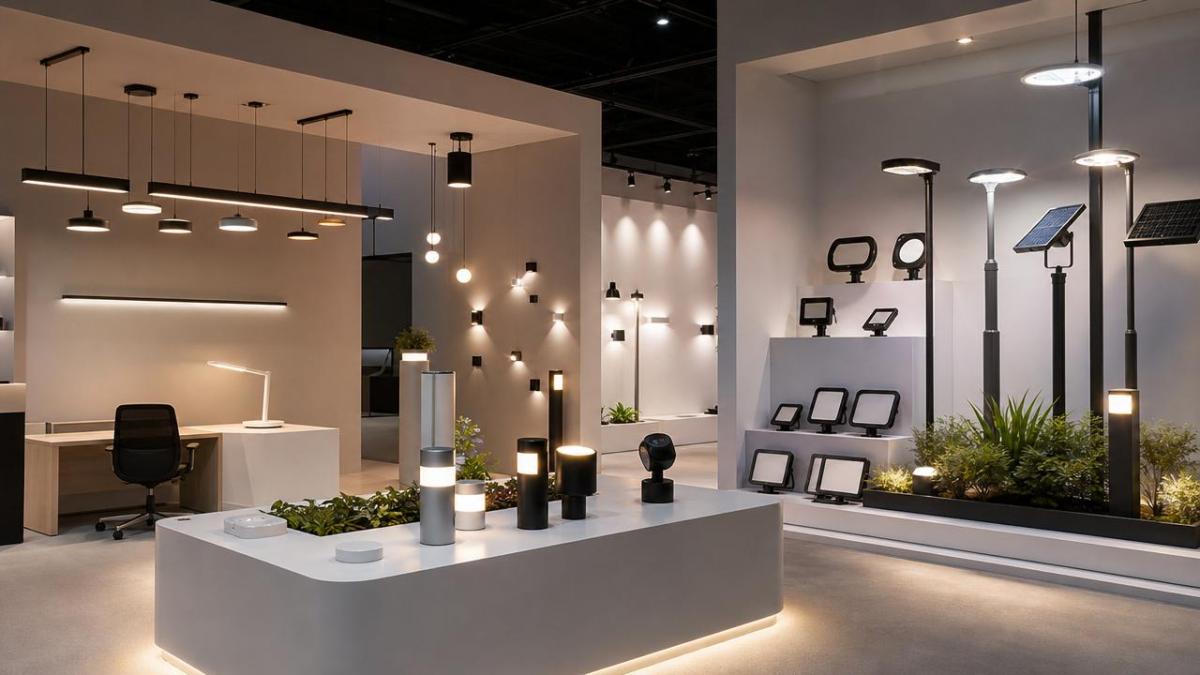 AI Lighting Draws Orders at Guzhen Fair