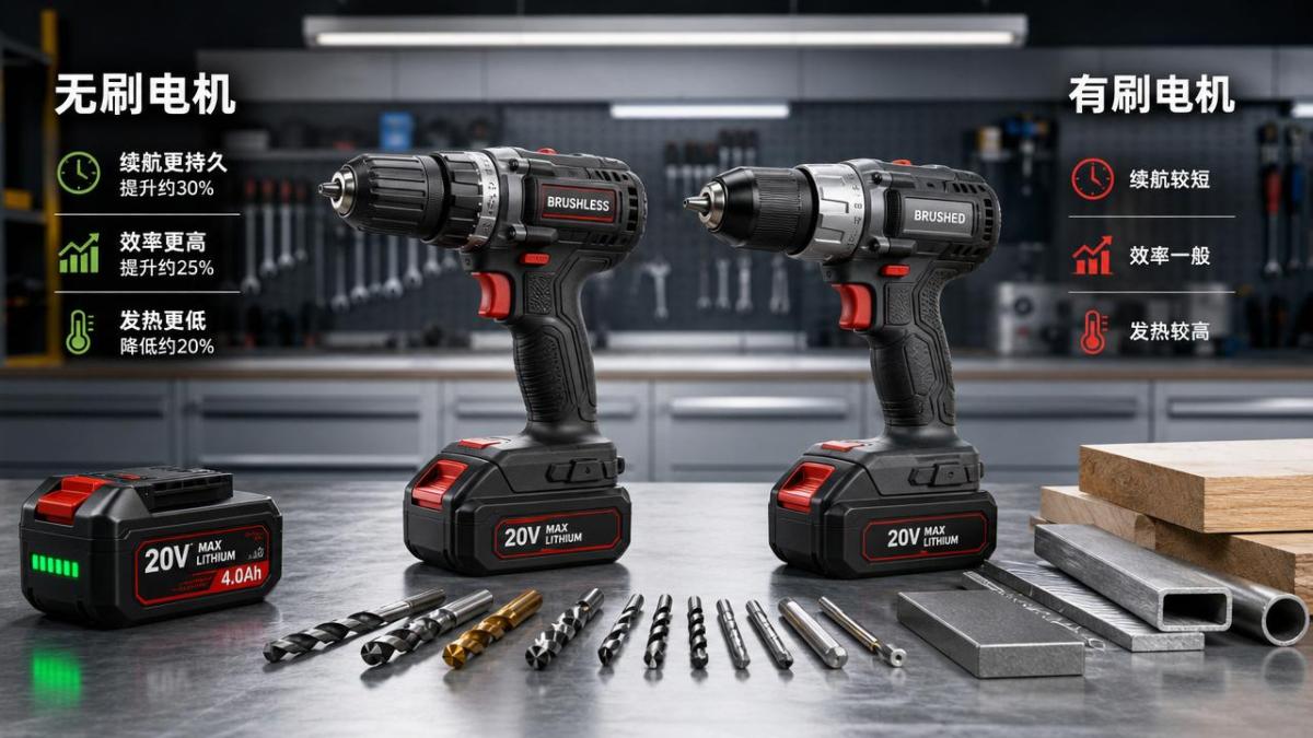 Brushless Drill vs Brushed Drill: Which Delivers Better Runtime? Brushless Drill vs Brushed Drill: Which Delivers Better Runtime?