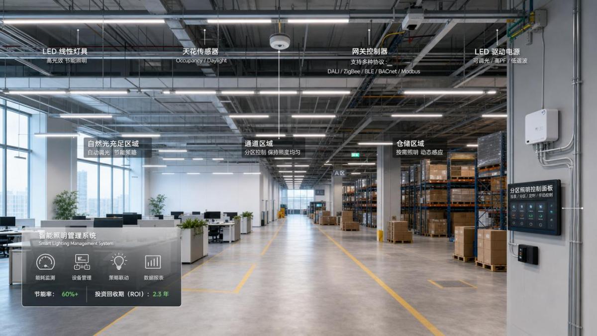 Smart LED Lighting ROI: What to Check Before a Retrofit Smart LED Lighting ROI: What to Check Before a Retrofit