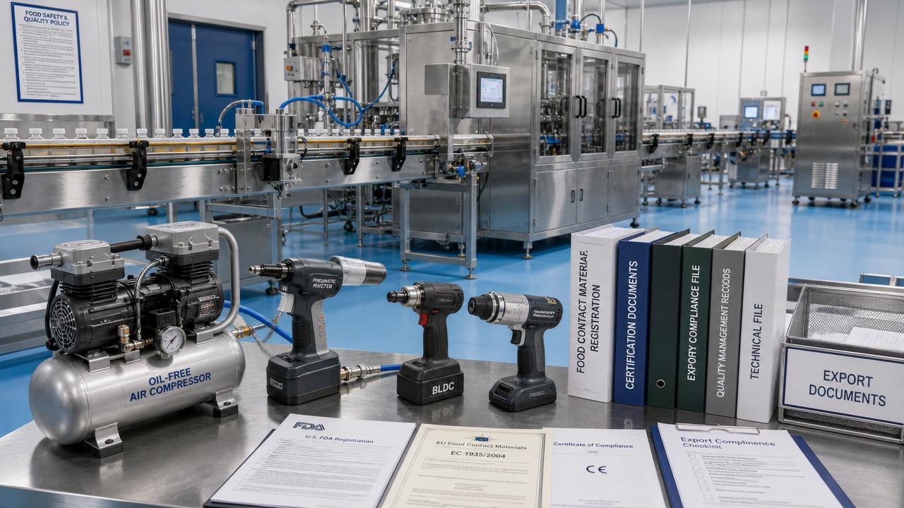 Order 280 Expands Registration for Food Plant Equipment